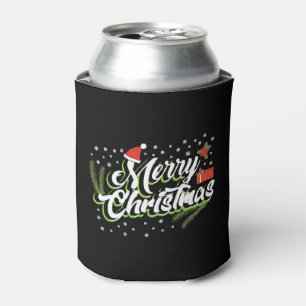 Merry Christmas - Christmas design Can Cooler