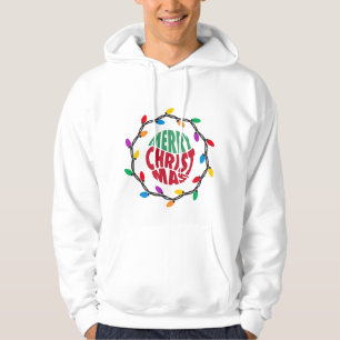 Merry Christmas - Christmas Lights Hoodie