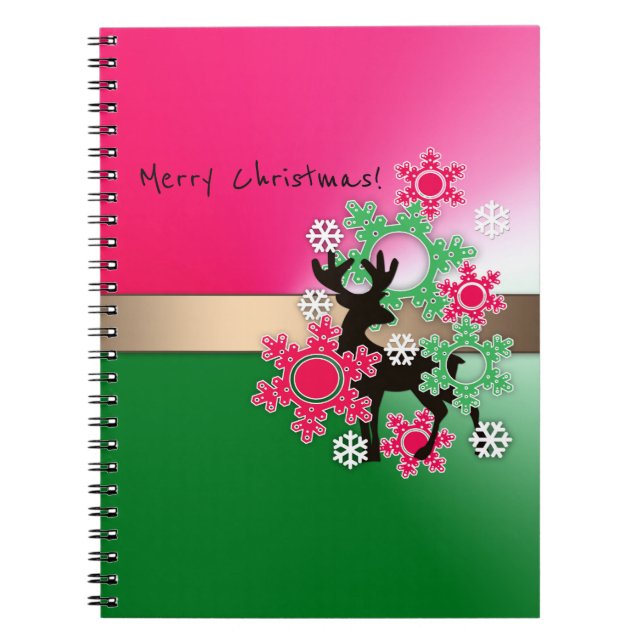 Merry Christmas, Christmas Notebook (Front)