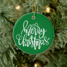 Merry Christmas - Christmas Ornament