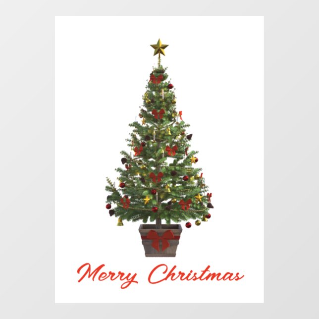 Merry Christmas. Christmas Tree (Sheet)