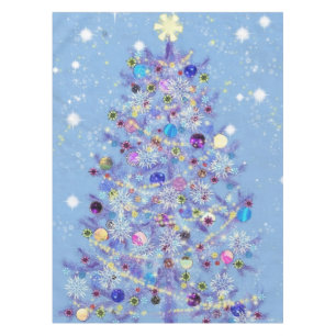 Merry Christmas - Christmas Tree - Beautiful Tablecloth
