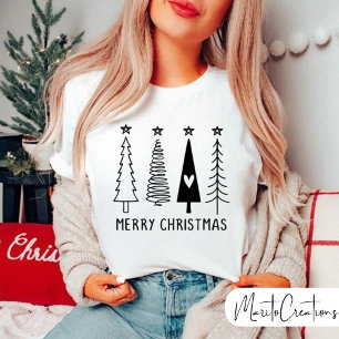Merry Christmas,Christmas Tree, Funny Gift. T-Shirt
