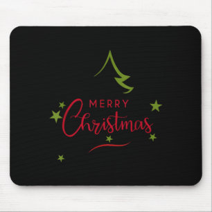 Merry Christmas - Christmas Tree - Merry Christmas Mouse Pad