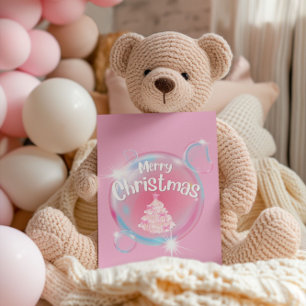 Merry Christmas, Christmas Tree Postcard
