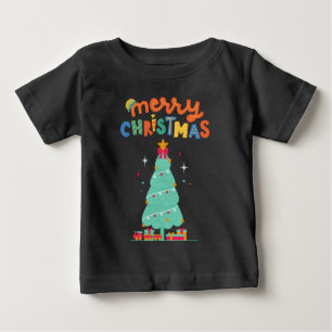 MERRY CHRISTMAS - Christmas Tree T-Shirt