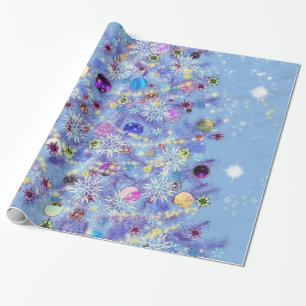 Merry Christmas - Christmas Tree Wrapping Paper
