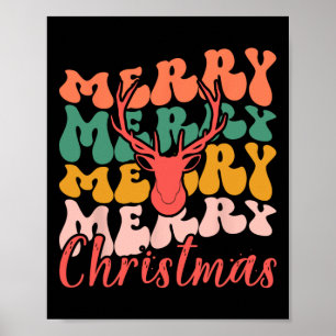 Merry Christmas Christmas Xmas Fun Poster