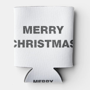 Merry Christmas Circles 4 Can Cooler