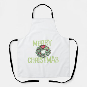 Merry Christmas Classic Apron