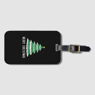 Merry Christmas Classic Luggage Tag