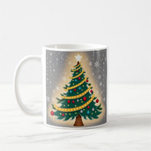 Merry Christmas Classic Mug, 11 oz Coffee Mug