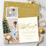 Merry Christmas Classic Script Photo Elegant Chic Holiday Card<br><div class="desc">Designed by fat*fa*tin. Easy to customise with your own text,  photo or image. For custom requests,  please contact fat*fa*tin directly. Custom charges apply.

www.zazzle.com/fat_fa_tin
www.zazzle.com/color_therapy
www.zazzle.com/fatfatin_blue_knot
www.zazzle.com/fatfatin_red_knot
www.zazzle.com/fatfatin_mini_me
www.zazzle.com/fatfatin_box
www.zazzle.com/fatfatin_design
www.zazzle.com/fatfatin_ink</div>