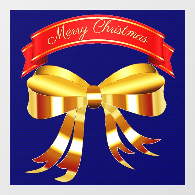 Merry Christmas  Cling (Sheet)