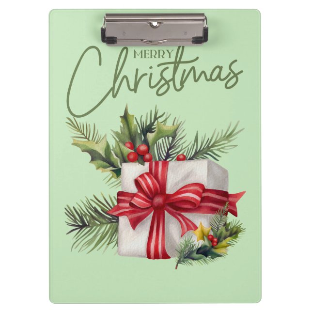 Merry Christmas Clipboard (Front)