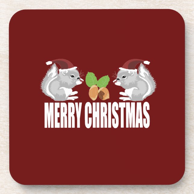 Merry Christmas Coaster (Front)
