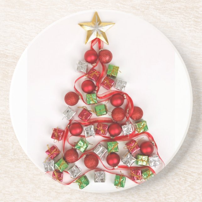 Merry Christmas Coaster (Front)