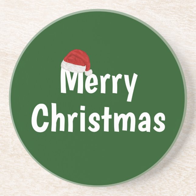 Merry Christmas Coaster (Front)