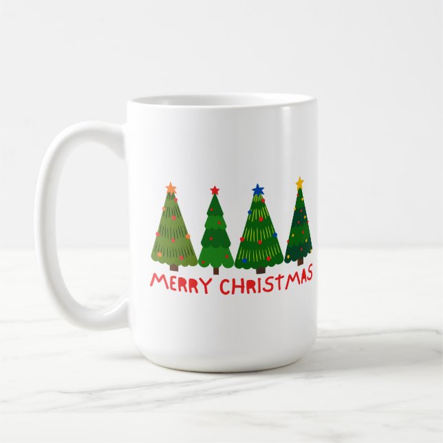 Merry Christmas Coffee Mug (Left)