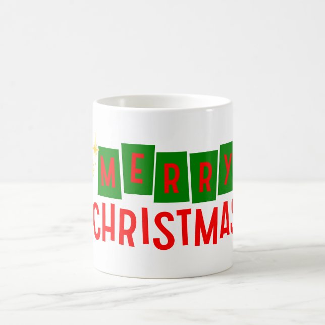 Merry Christmas  Coffee Mug (Center)