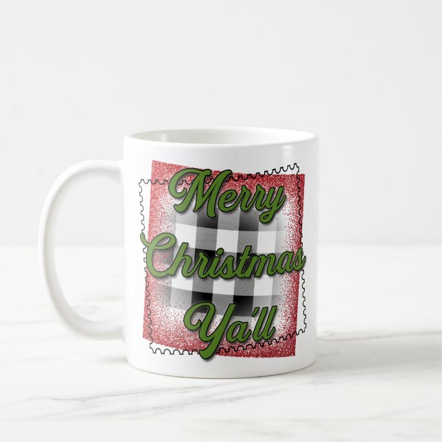 Merry Christmas Coffee Mug (Left)