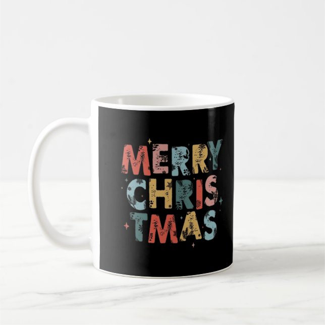 Merry Christmas Coffee Mug (Left)
