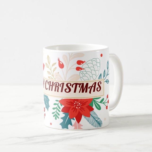 Merry Christmas  Coffee Mug (Front Right)