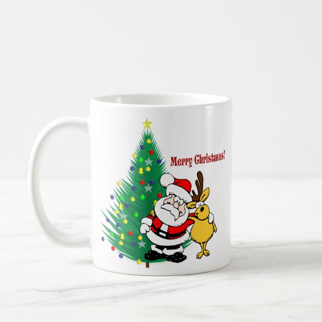 Merry Christmas! Coffee Mug (Left)