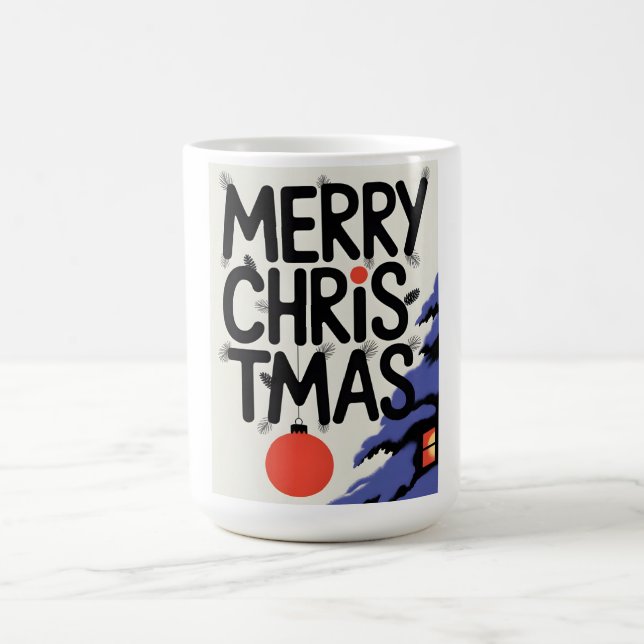 Merry Christmas Coffee Mug (Center)