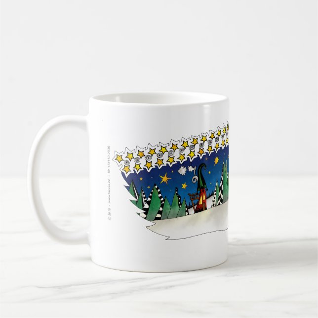 Merry Christmas Coffee Mug (Left)