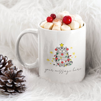 Merry Christmas Coffee Mug Personalised Gift