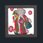 Merry Christmas Colourful Santa Claus Art Print  Jewellery Box<br><div class="desc">Merry Christmas Colourful Santa Claus Art Print Design Why Choose the “Merry Christmas Colourful Santa Claus Art Print”? Celebrate the magic of the holiday season with our “Merry Christmas Colourful Santa Claus Art Print.” This vibrant artwork features a beautifully designed Santa Claus, bursting with colour and charm. Perfectly capturing the...</div>