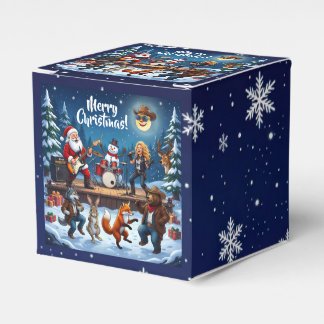 Merry Christmas Concert Favour Box