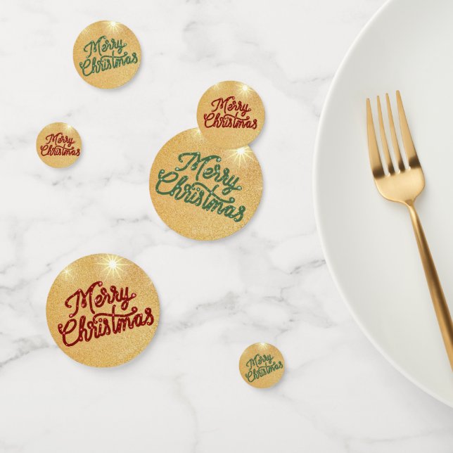 Merry Christmas Conetti Confetti (Group)