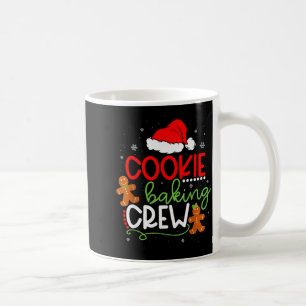 Merry Christmas Cookie Baking Crew Ginger Santa Pa Coffee Mug