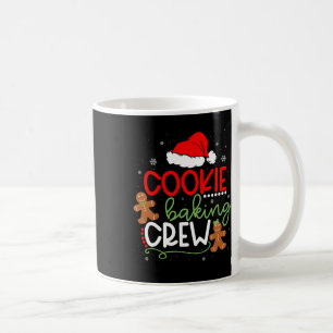 Merry Christmas Cookie Baking Crew Ginger Santa Pa Coffee Mug