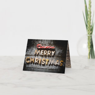 Merry Christmas Cookies - 4x5Christmas Folded Card
