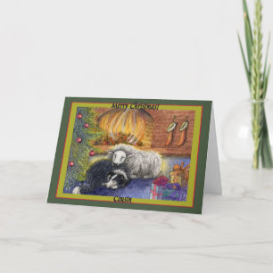 Merry Christmas Cousin Holiday Card