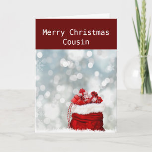 *MERRY CHRISTMAS* ***COUSIN*** Holiday Card