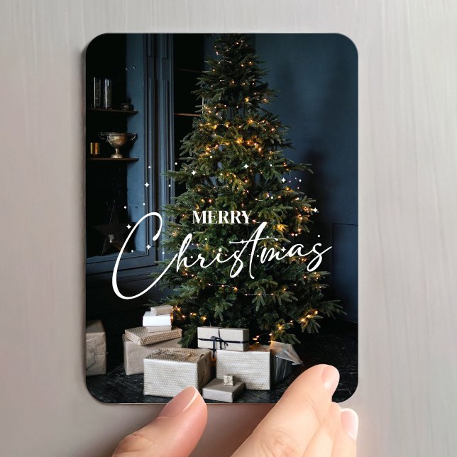 Merry Christmas Cozy Holiday Gifts Winter Decor Magnet (Merry Christmas Cozy Holiday Gifts Winter Decor Magnet, Holiay Favors)