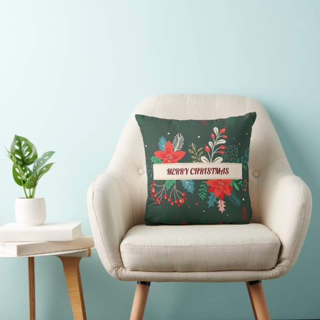 Merry Christmas Cushion (Chair)