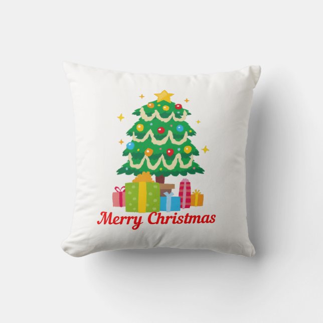 Merry Christmas Cushion (Front)
