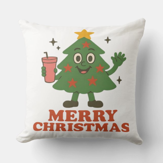 Merry Christmas  Cushion (Front)