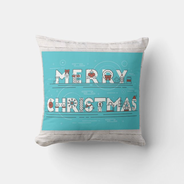 Merry Christmas Cushion (Front)