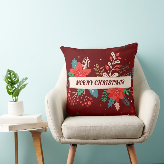 Merry Christmas  Cushion (Chair)