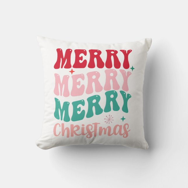 Merry Christmas  Cushion (Front)