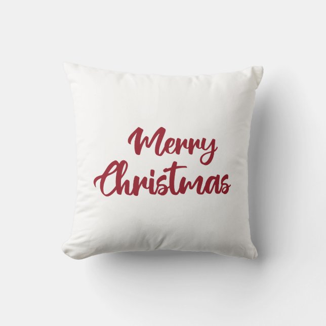 Merry Christmas Cushion (Front)