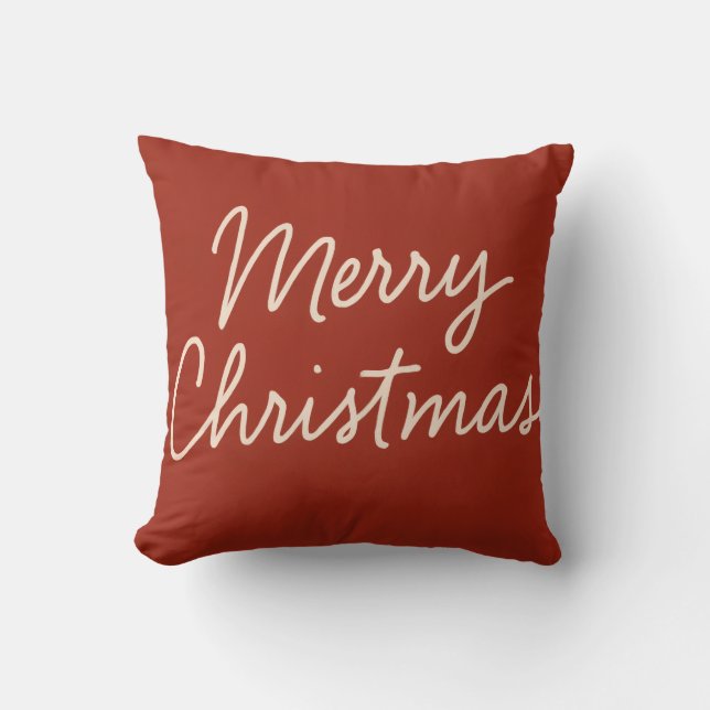 Merry Christmas Cushion (Front)