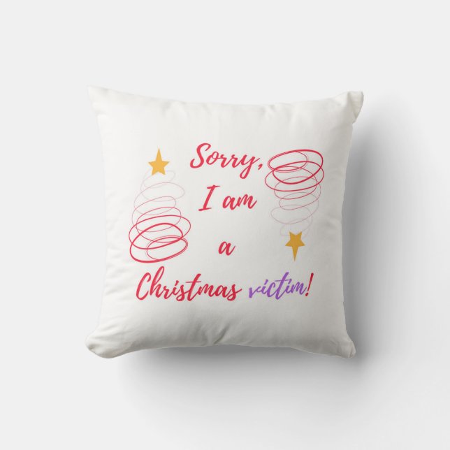 Merry Christmas Cushion (Front)