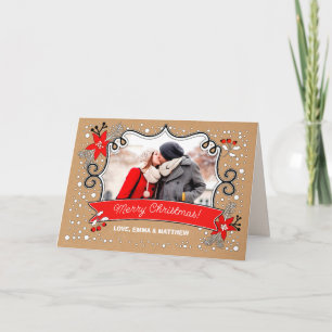 Merry Christmas. Custom Christmas Photo Cards